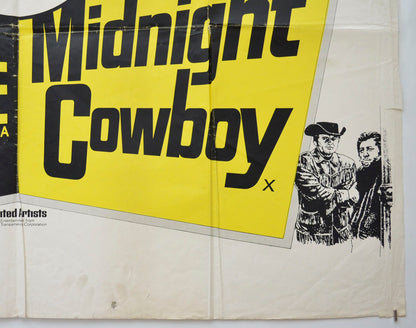 THE GRADUATE / MIDNIGHT COWBOY (Bottom Right) Cinema Quad Movie Poster 