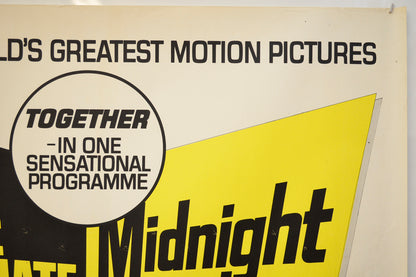 THE GRADUATE / MIDNIGHT COWBOY (Top Right) Cinema Quad Movie Poster 