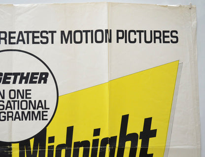 THE GRADUATE / MIDNIGHT COWBOY (Top Right) Cinema Quad Movie Poster 