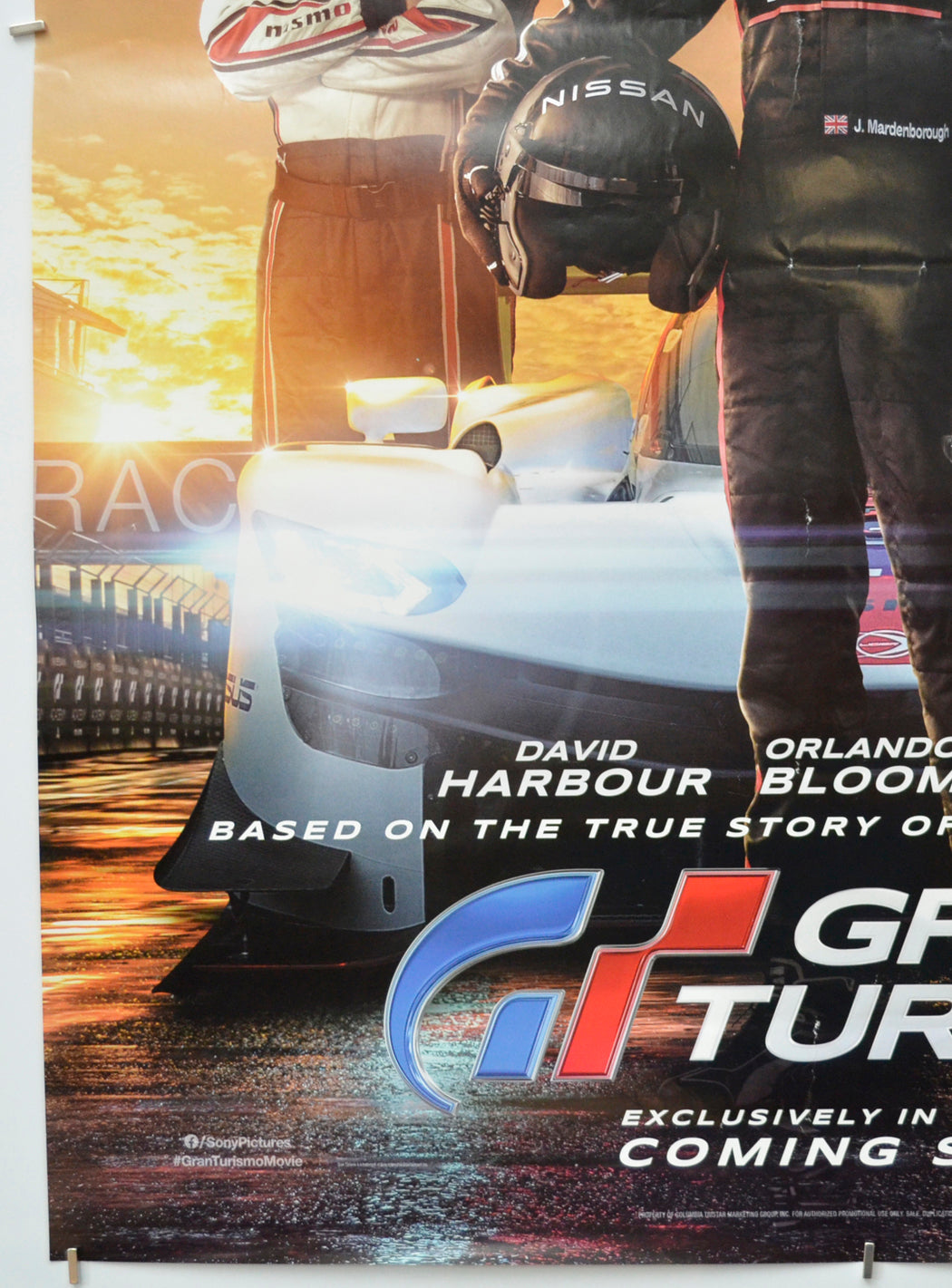 GRAN TURISMO (Bottom Left) Cinema One Sheet Movie Poster 