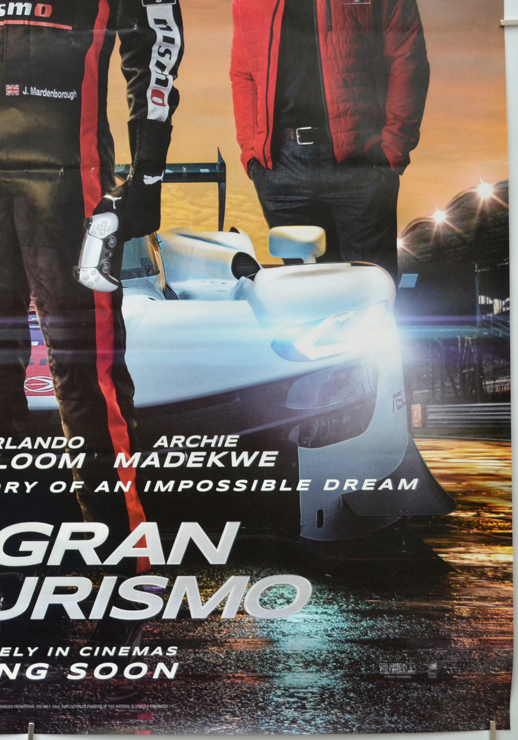 GRAN TURISMO (Bottom Right) Cinema One Sheet Movie Poster 