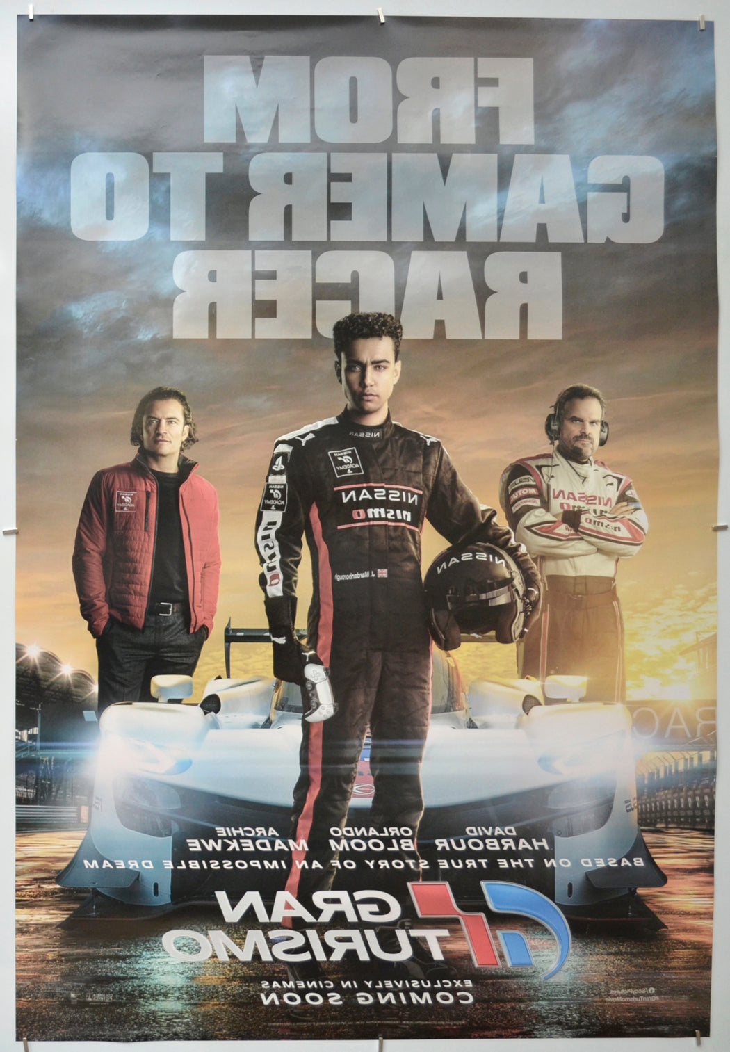 GRAN TURISMO (Back) Cinema One Sheet Movie Poster 