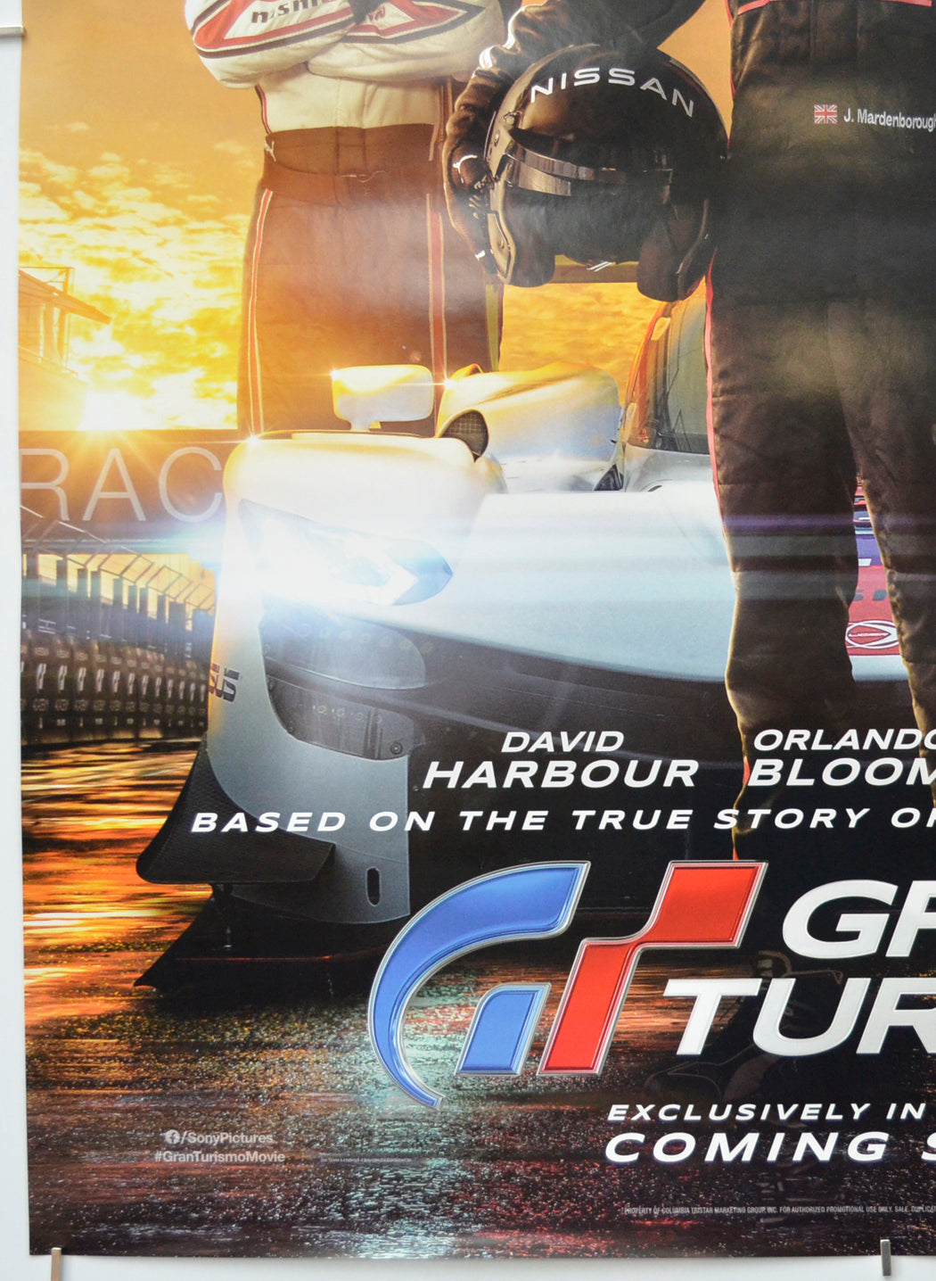 GRAN TURISMO (Bottom Left) Cinema One Sheet Movie Poster 