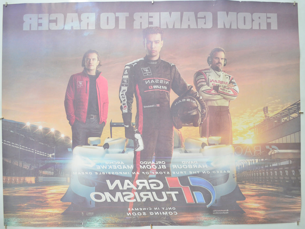 GRAN TURISMO (Back) Cinema Quad Movie Poster 