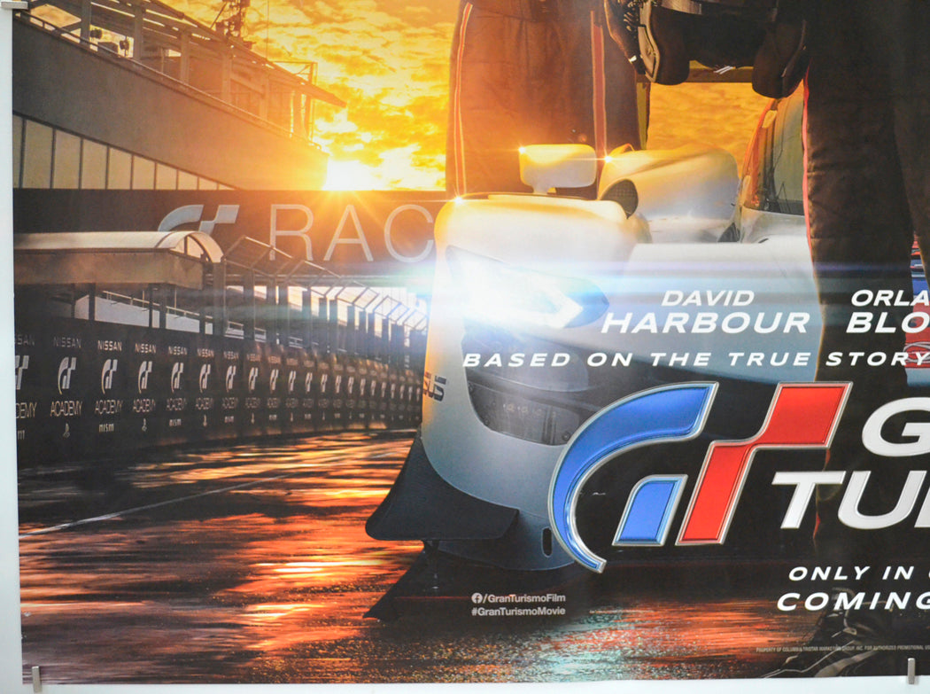 GRAN TURISMO (Bottom Left) Cinema Quad Movie Poster 