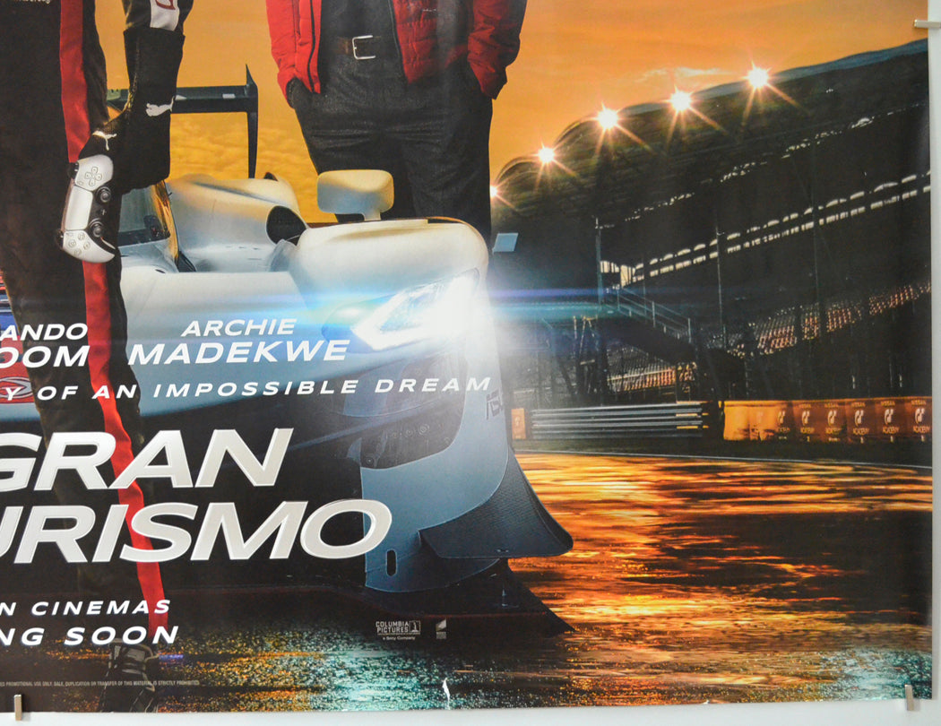 GRAN TURISMO (Bottom Right) Cinema Quad Movie Poster 