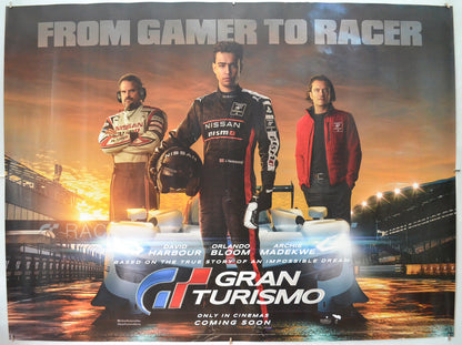 Gran Turismo Original Quad Poster - Film Poster - Movie Poster 