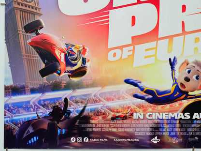 Grand Prix of Europe (Bottom Left) Cinema Quad Movie Poster 