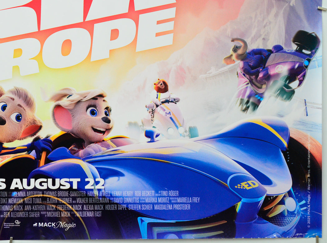 Grand Prix of Europe (Bottom Right) Cinema Quad Movie Poster 