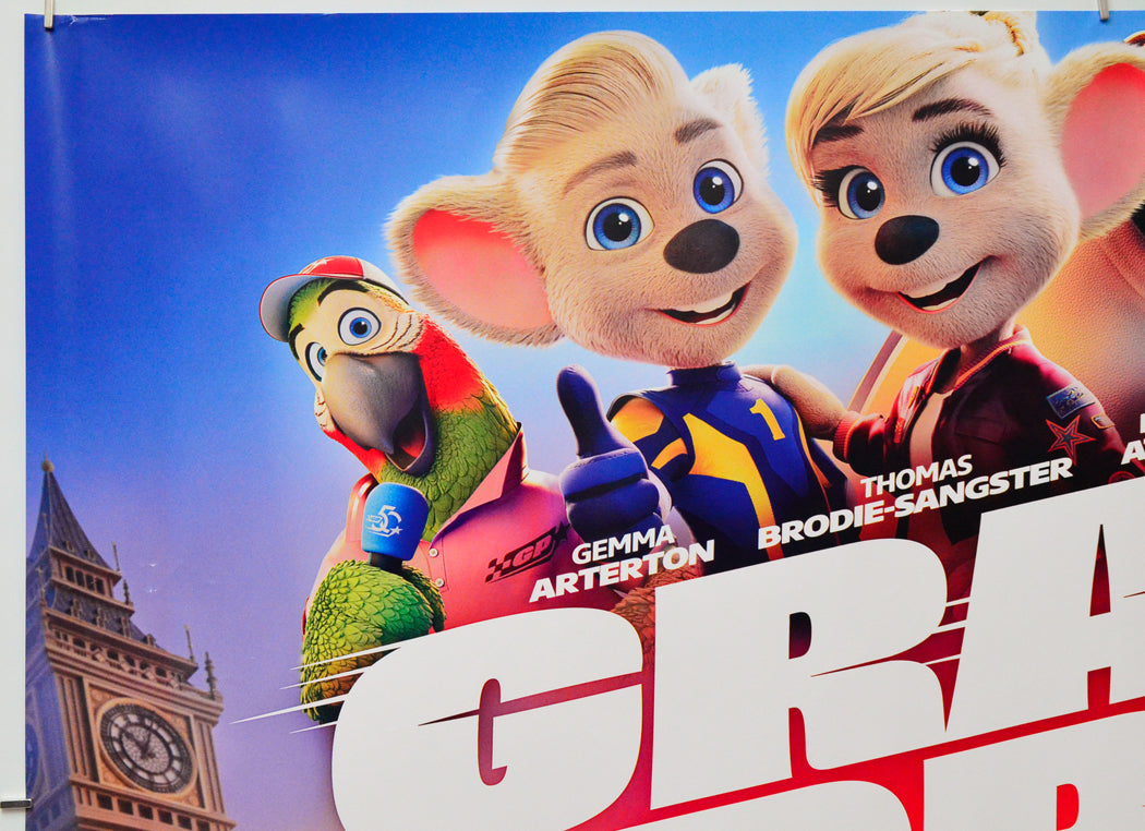 Grand Prix of Europe (Top Left) Cinema Quad Movie Poster 