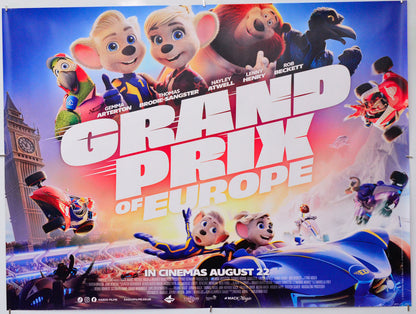 Grand Prix of Europe - Original Quad Poster - Film Poster - Movie Poster
