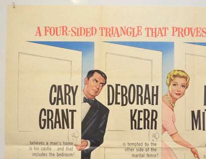 THE GRASS IS GREENER (Top Left) Cinema Quad Movie Poster 