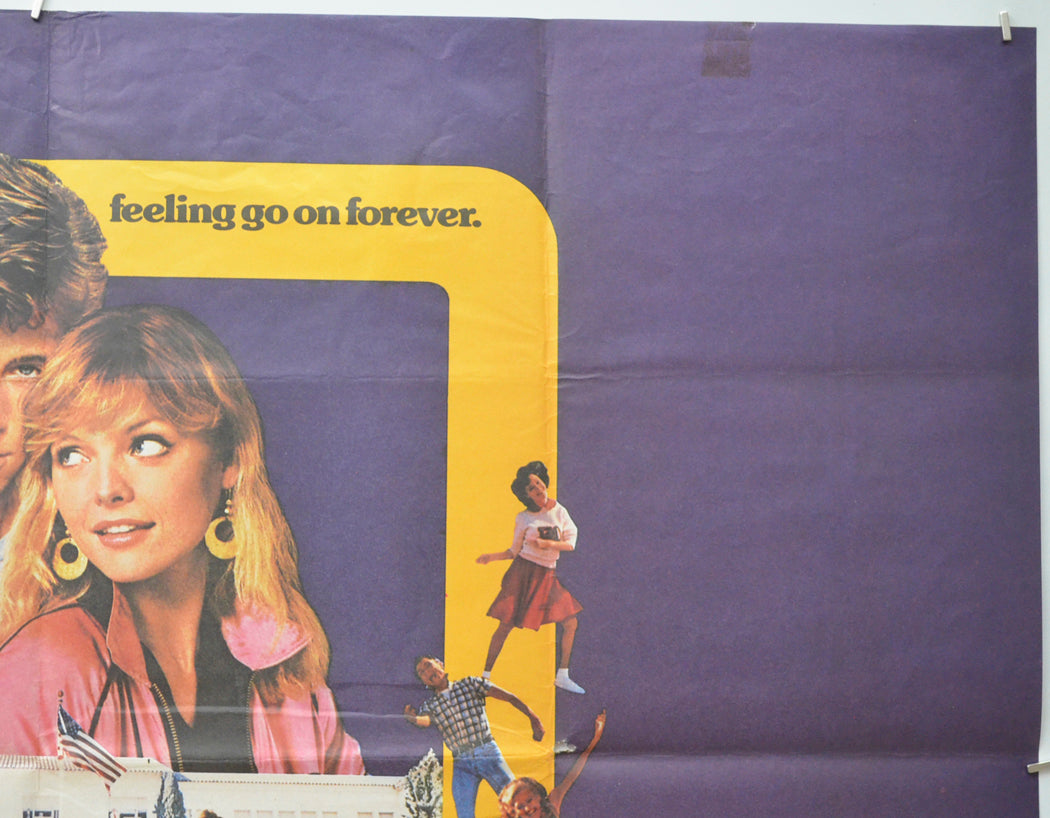 GREASE 2 (Top Right) Cinema Quad Movie Poster 