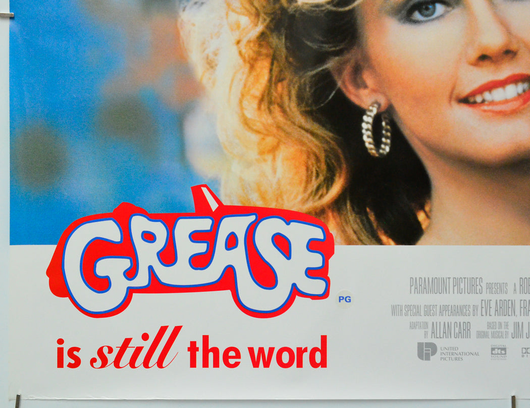 Grease (Bottom Left) Cinema Quad Movie Poster 