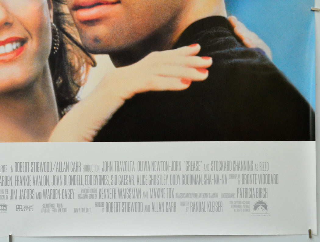 Grease (Bottom Right) Cinema Quad Movie Poster 