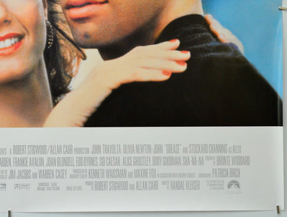 Grease (Bottom Right) Cinema Quad Movie Poster 