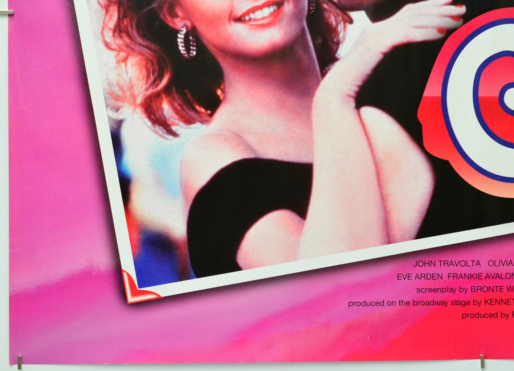 Grease (Bottom Left) Cinema Quad Movie Poster 