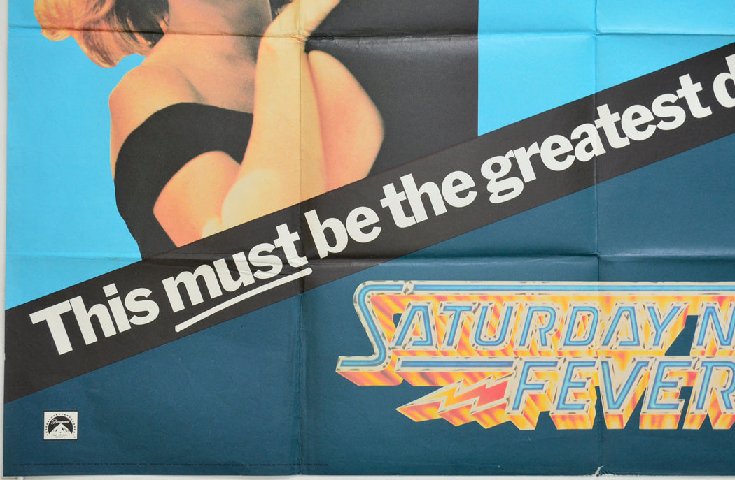 GREASE / SATURDAY NIGHT FEVER (Bottom Left) Cinema Quad Movie Poster 