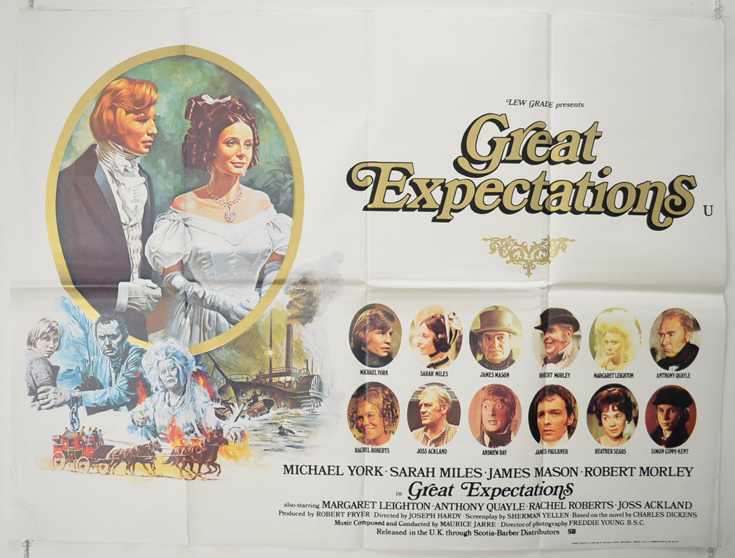 Great Expectations   Original Quad Poster - Film Poster - Movie Poster 