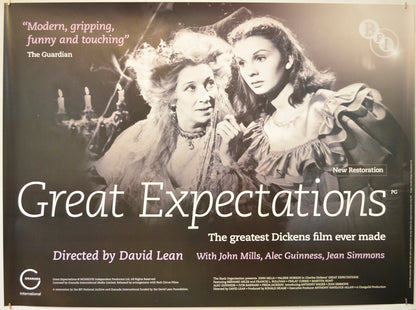 Great Expectations  (2007 BFI re-release poster)   Original Quad Poster - Film Poster - Movie Poster