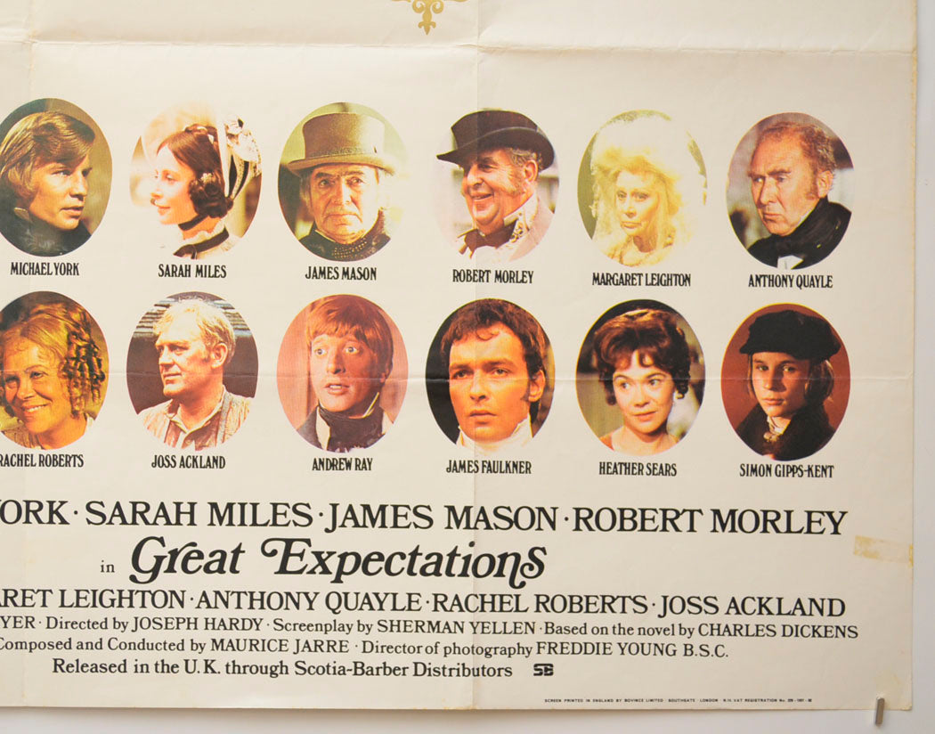 GREAT EXPECTATIONS (Bottom Right) Cinema Quad Movie Poster 