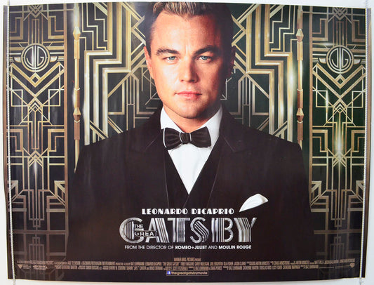 The Great Gatsby Original British Quad Poster - Film Poster - Movie Poster 