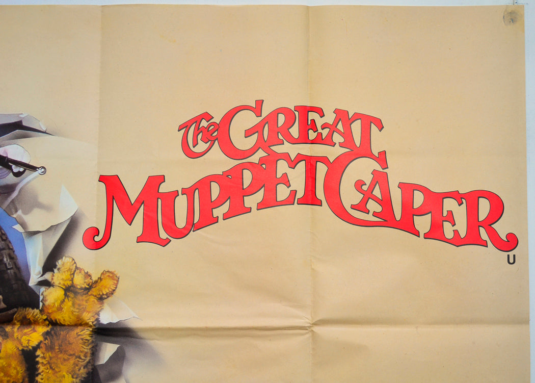 THE GREAT MUPPET CAPER (Top Right) Cinema Quad Movie Poster 