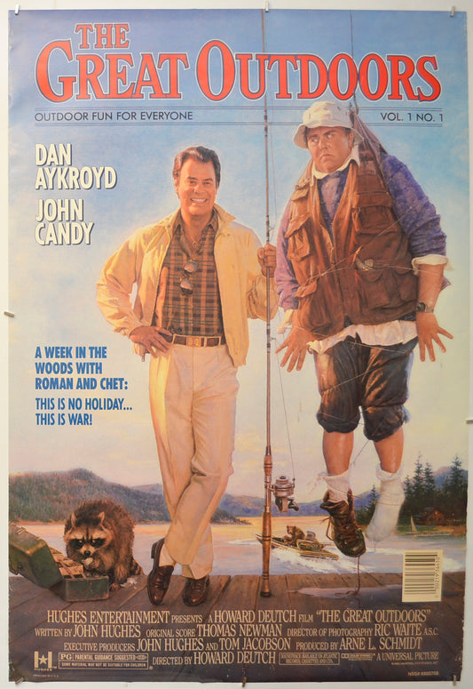 The Great Outdoors Original One Sheet Poster - Film Poster - Movie Poster