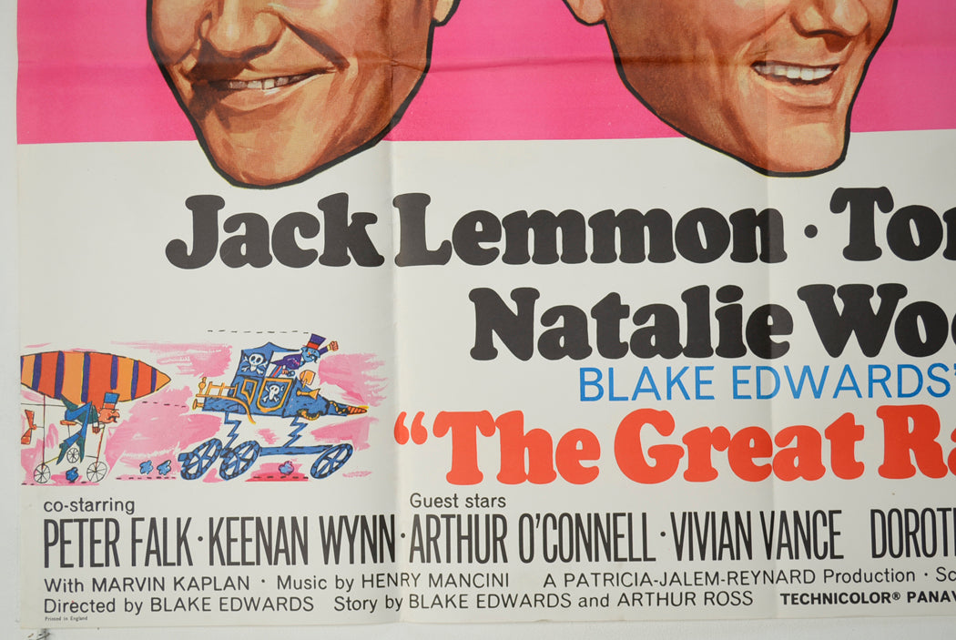 THE GREAT RACE (Bottom Left) Cinema Quad Movie Poster 