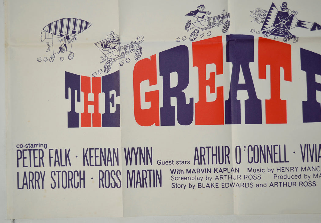 THE GREAT RACE (Bottom Left) Cinema Quad Movie Poster 