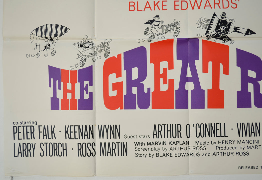 THE GREAT RACE (Bottom Left) Cinema Quad Movie Poster 