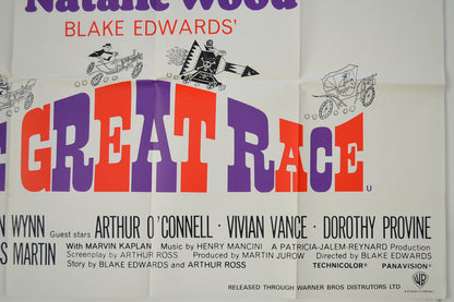 THE GREAT RACE (Bottom Right) Cinema Quad Movie Poster 