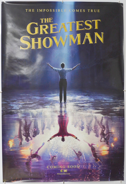 The Greatest Showman (Teaser / Advance Version) Original One Sheet Poster - Film Poster - Movie Poster