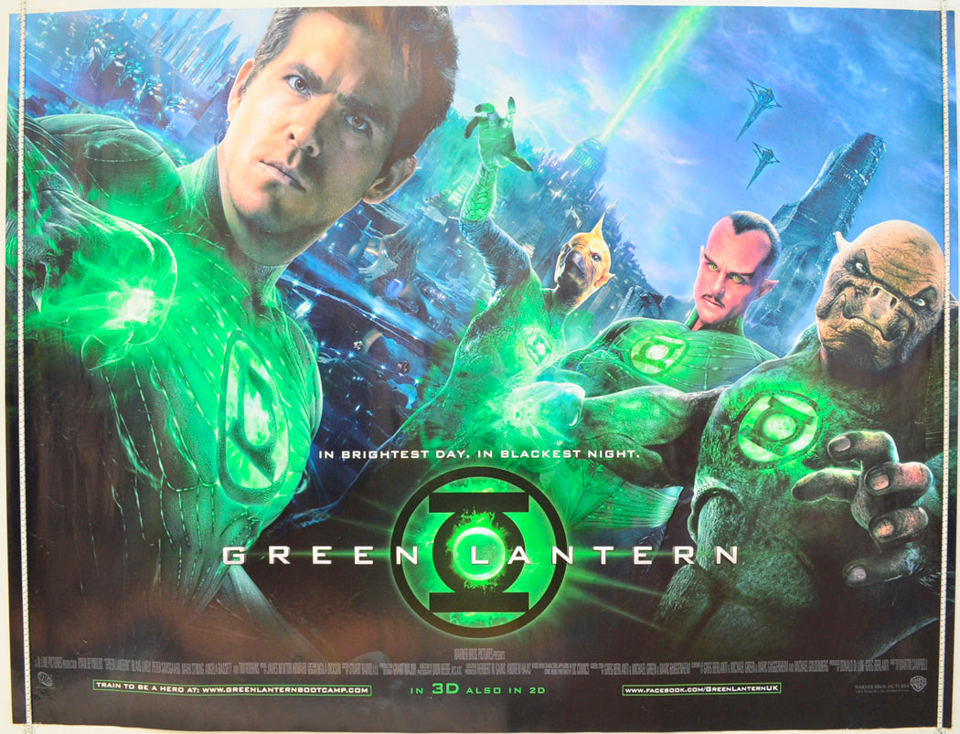 Green Lantern Original Quad Poster - Film Poster - Movie Poster  