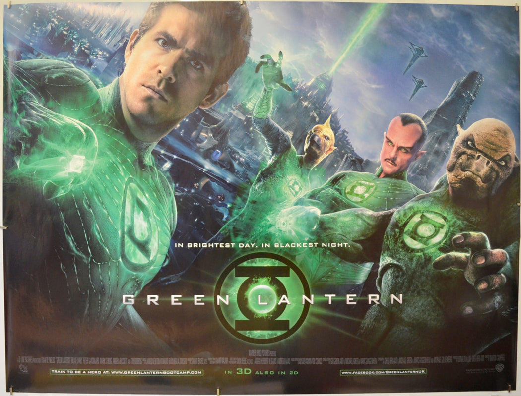 Green Lantern  Original Quad Poster - Film Poster - Movie Poster