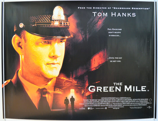 The Green Mile  Original British Quad Poster - Film Poster - Movie Poster 