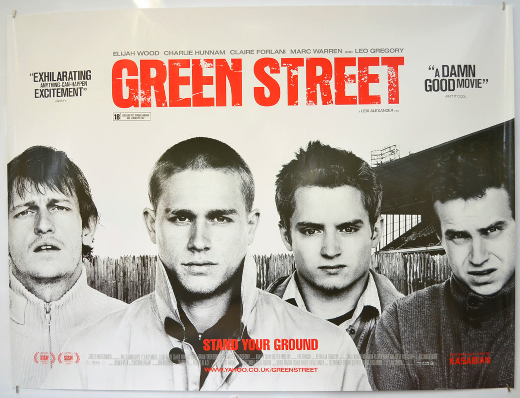 Green Street Original Quad Poster - Film Poster - Movie Poster  