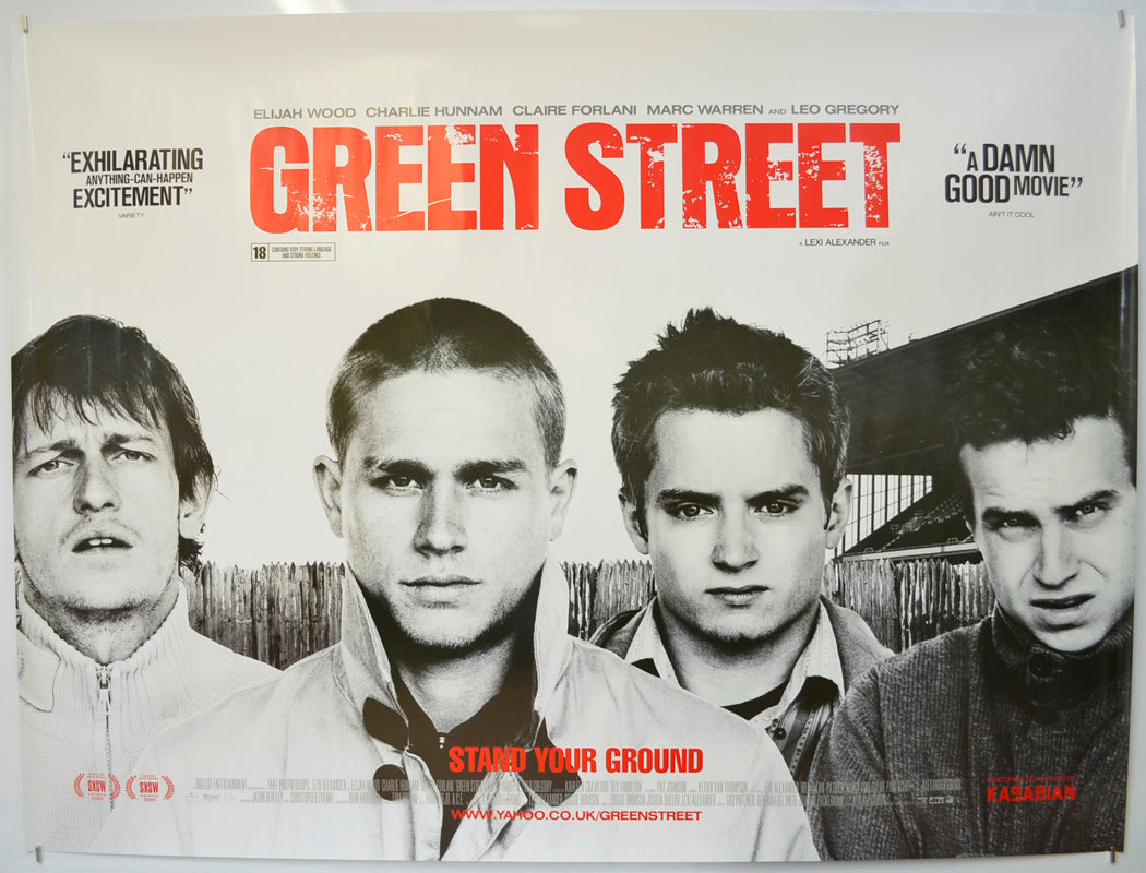 Green Street Original Quad Poster - Film Poster - Movie Poster  