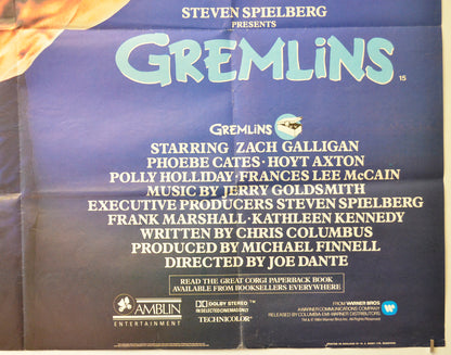 GREMLINS (Bottom Right) Cinema Quad Movie Poster 