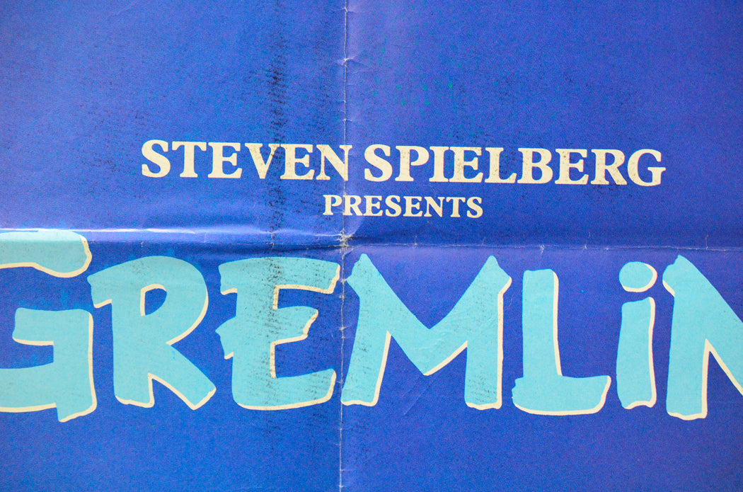 Gremlins (Print Error Patch) Cinema Quad Movie Poster 