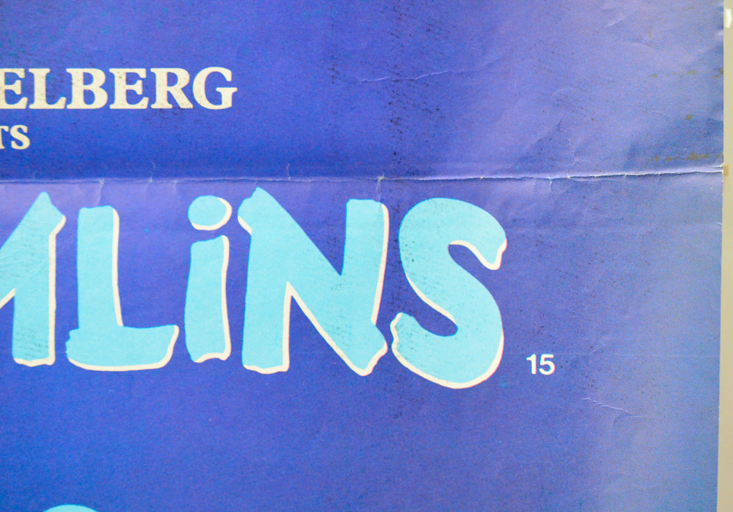 Gremlins (Print Error Patch) Cinema Quad Movie Poster 