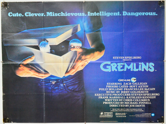 Gremlins - Original Quad Poster - Film Poster - Movie Poster