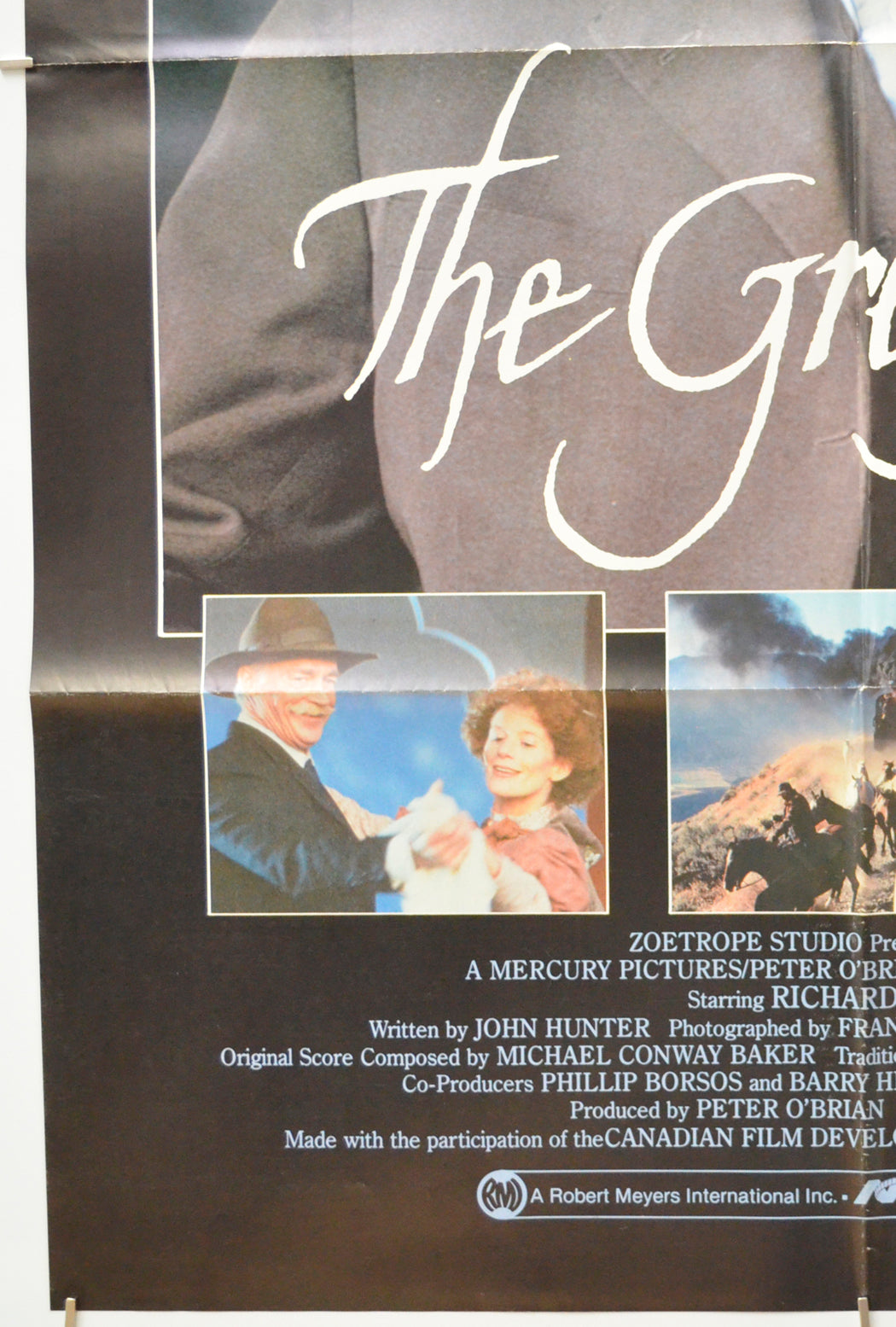 THE GREY FOX (Bottom Left) Cinema One Sheet Movie Poster 