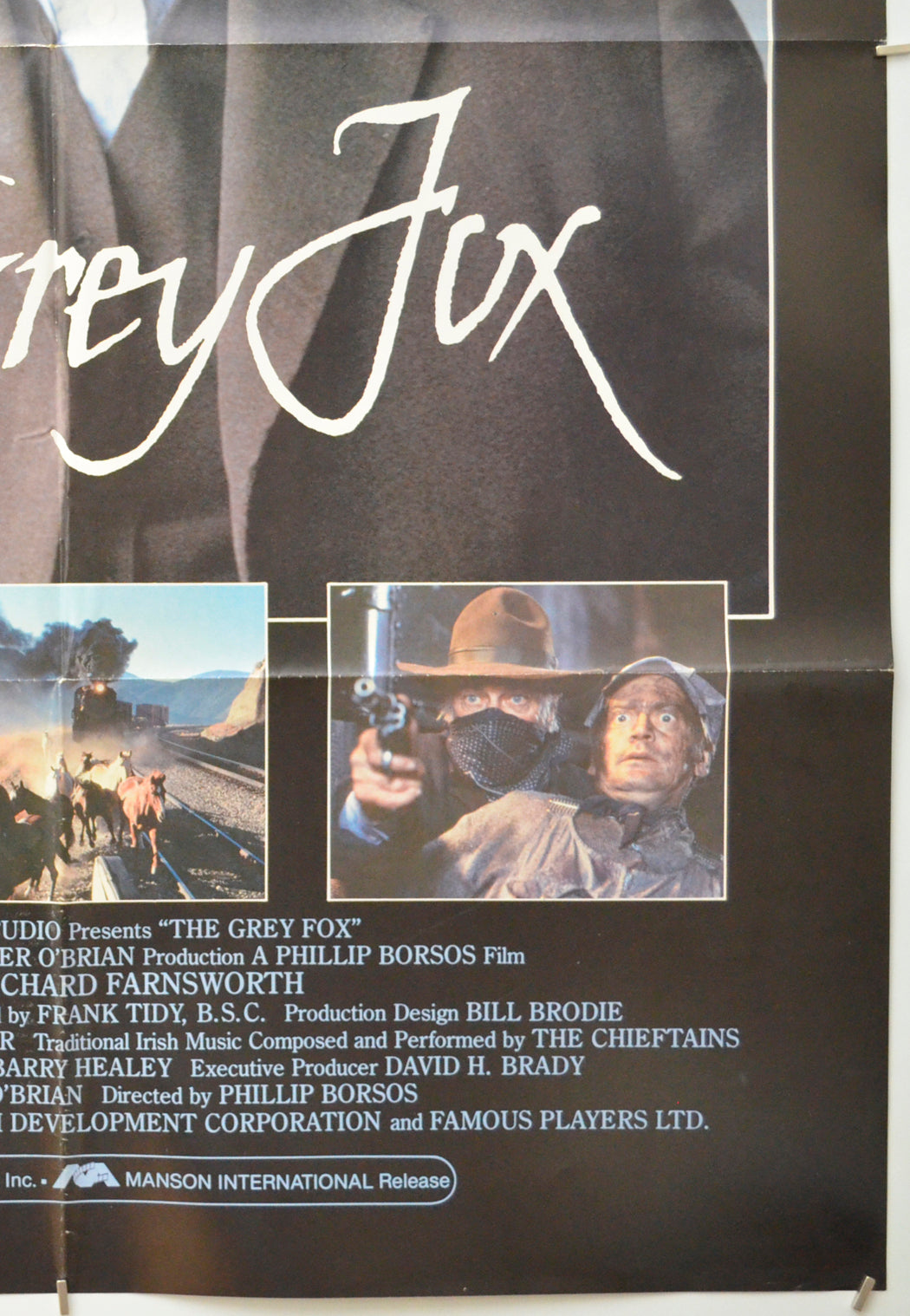 THE GREY FOX (Bottom Right) Cinema One Sheet Movie Poster 