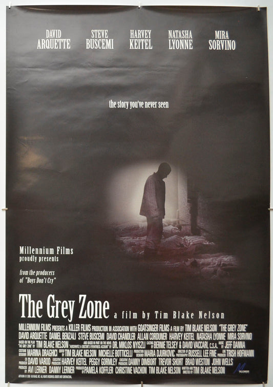 The Grey Zone Original One Sheet Poster - Film Poster - Movie Poster