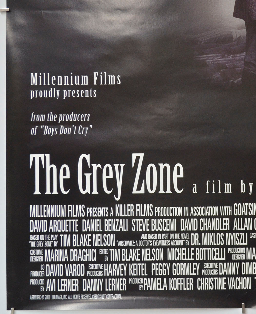 THE GREY ZONE (Bottom Left) Cinema One Sheet Movie Poster 