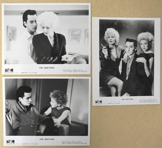 The Grifters 3 Original Black and White Press Stills (Photographs) 