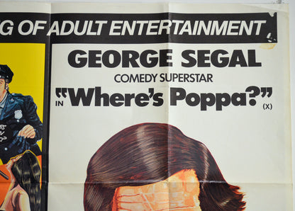 THE GROOVE TUBE / WHERE’S POPPA? (Top Right) Cinema Quad Movie Poster 