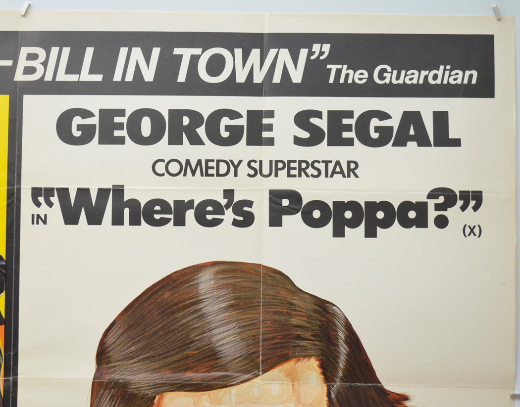 GROOVE TUBE / WHERE’S POPPA? (Top Right) Cinema Quad Movie Poster 