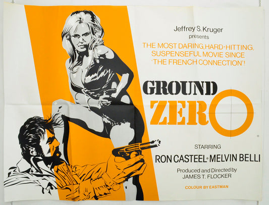 Ground Zero Original British Quad Poster - Film Poster - Movie Poster 